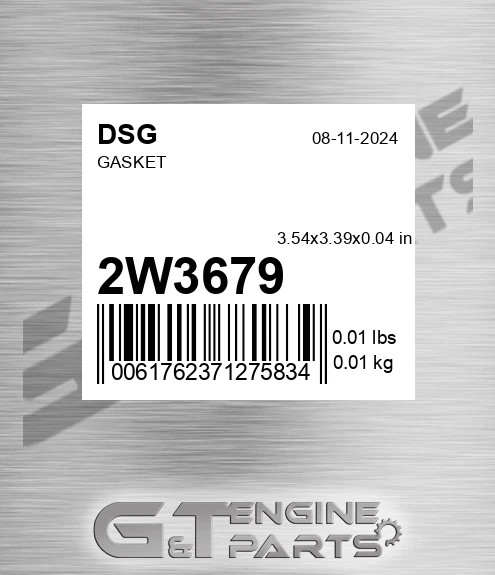 2W3679 DSG Gasket