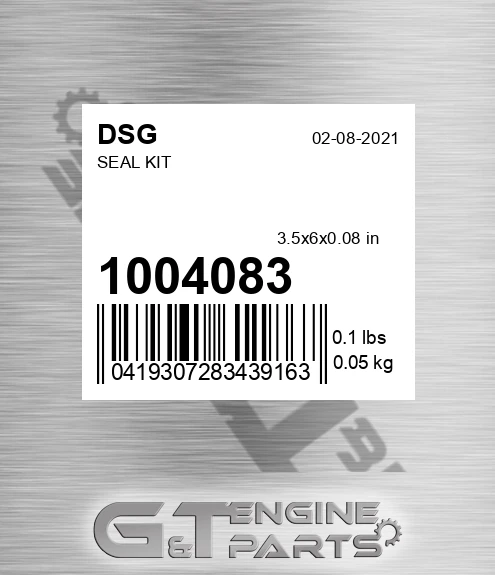 1004083 Seal Kit