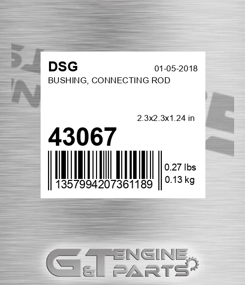 43067 Bushing, Connecting Rod