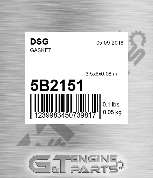 5B2151 Gasket