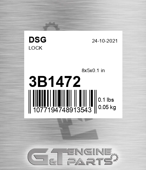 3B1472 Lock