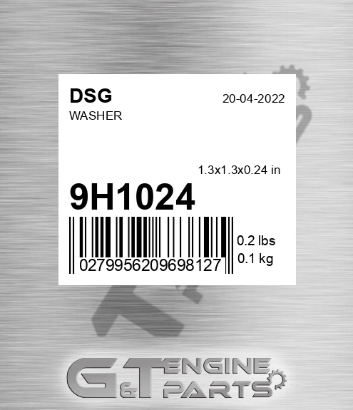 9H1024 Washer