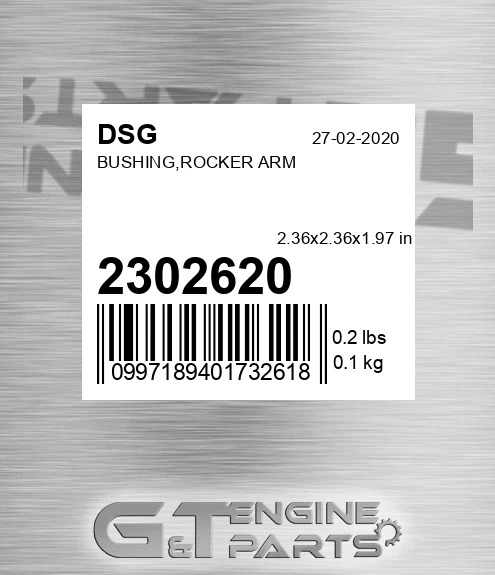 2302620 DSG Bushing,rocker Arm
