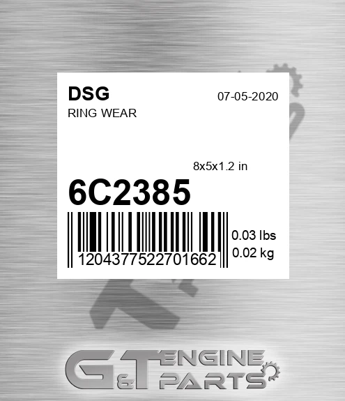 6C2385 Ring Wear