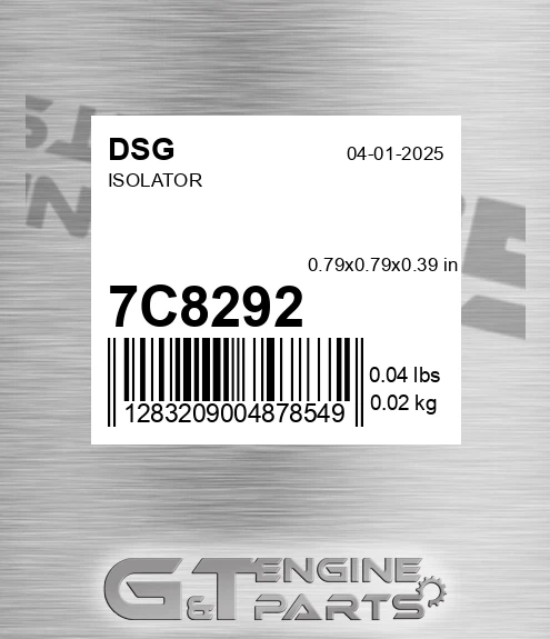 7C8292 Isolator