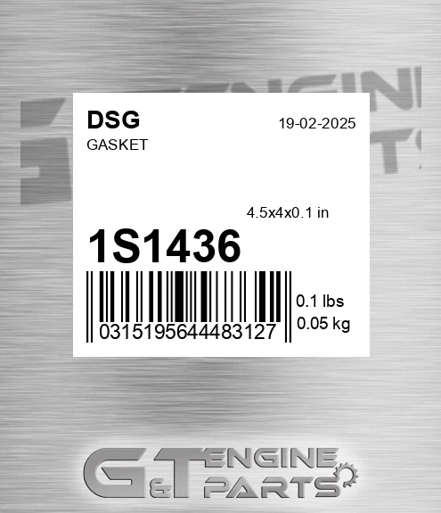 1S1436 Gasket