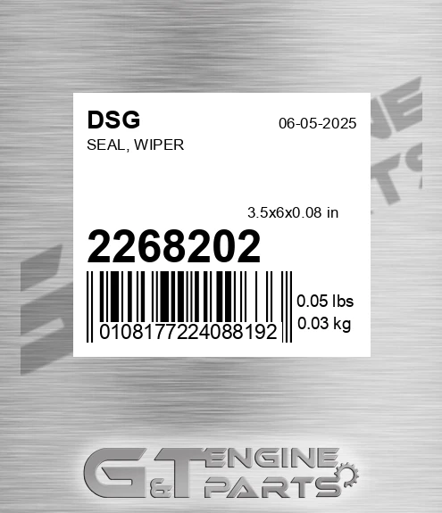 2268202 Seal, Wiper