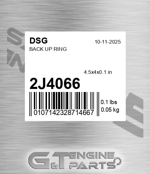 2J4066 Back Up Ring