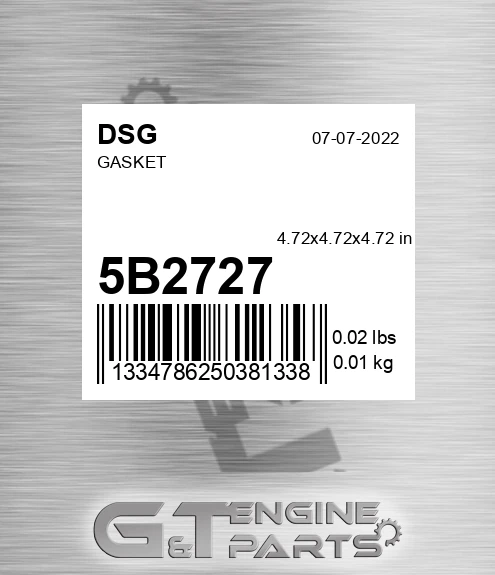 5B2727 Gasket
