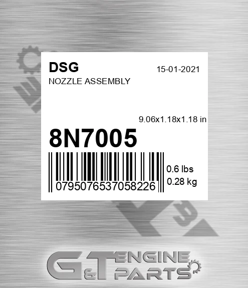 8N7005 Nozzle Assembly