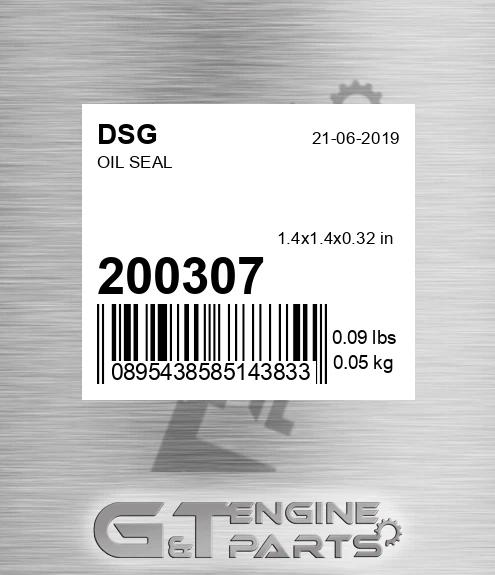 200307 Oil Seal