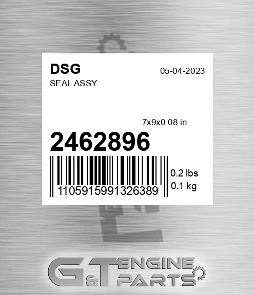 2462896 Seal Assy.