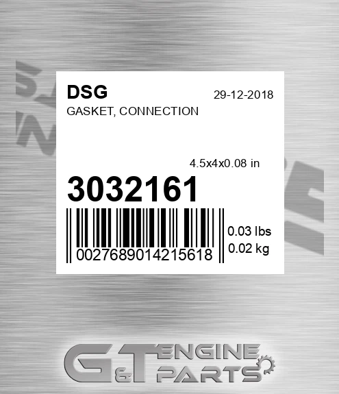 3032161 Gasket, Connection