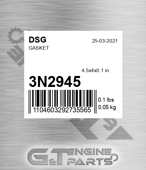 3N2945 Gasket