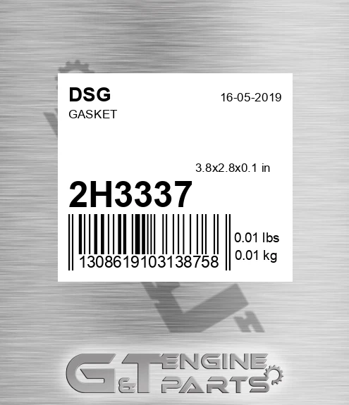 2H3337 Gasket