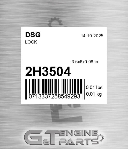 2H3504 Lock