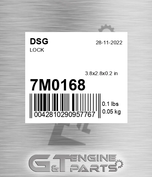 7M0168 Lock