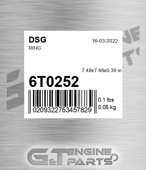 6T0252 DSG Ring