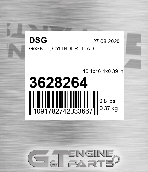 3628264 Gasket, Cylinder Head