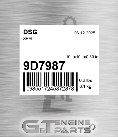 9D7987 Seal