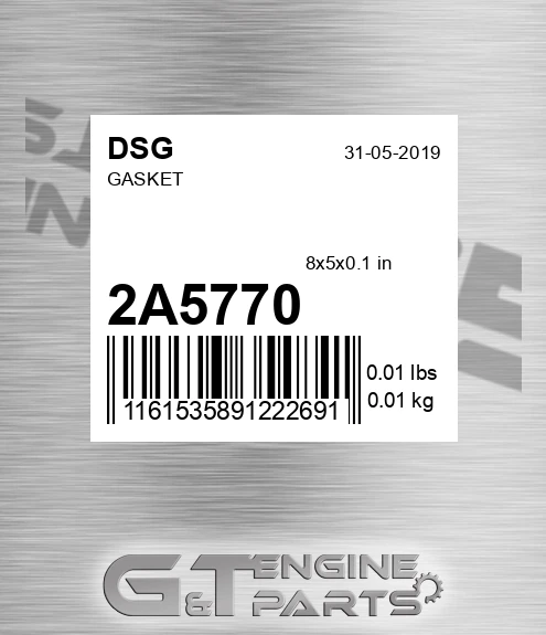 2A5770 Gasket