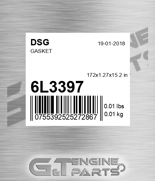 6L3397 DSG Gasket