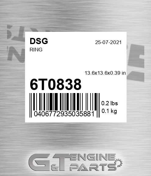 6T0838 DSG Ring