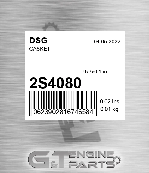 2S4080 Gasket