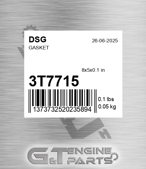 3T7715 Gasket