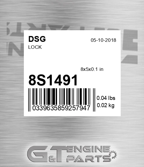 8S1491 Lock