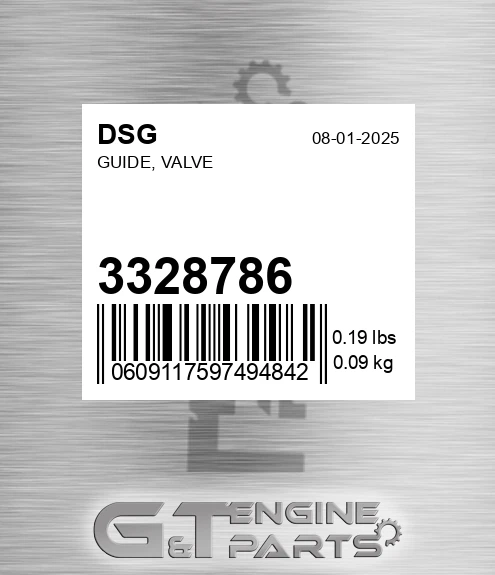 3328786 Guide, Valve