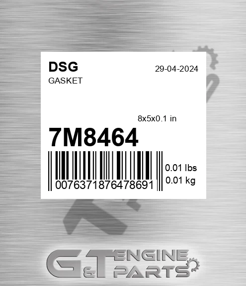 7M8464 Gasket