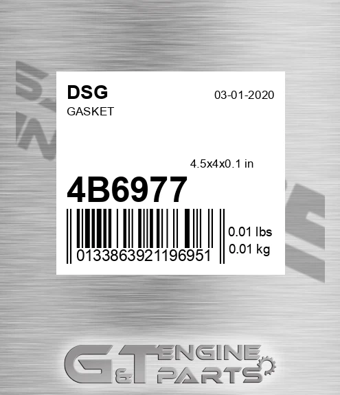 4B6977 Gasket