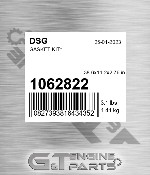 1062822 Gasket Kit*