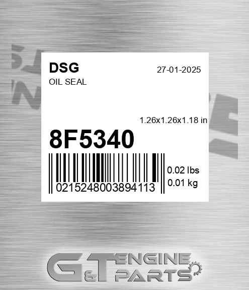 8F5340 Oil Seal
