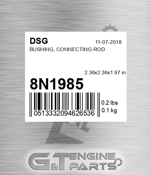 8N1985 DSG Bushing, Connecting Rod