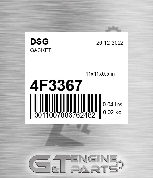 4F3367 Gasket