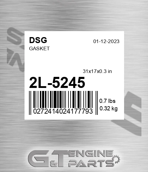 2L5245 Gasket