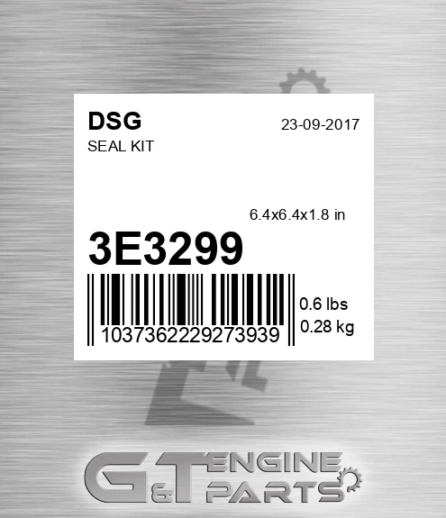 3E3299 Seal Kit