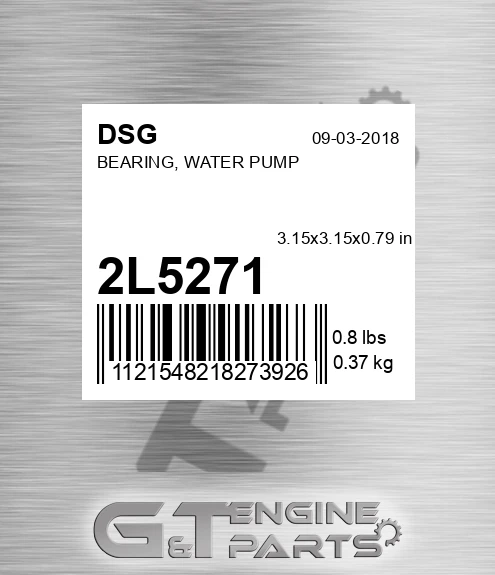 2L5271 Bearing, Water Pump