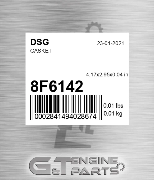 8F6142 Gasket