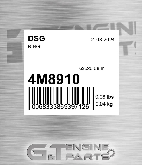 4M8910 DSG Ring