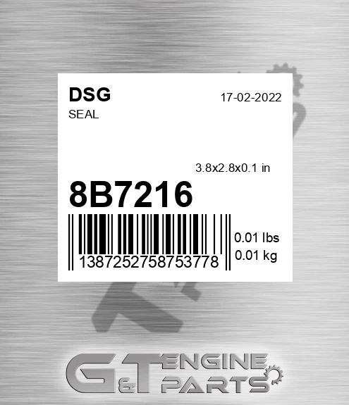 8B7216 Seal