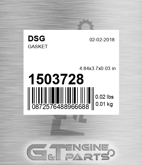 1503728 Gasket