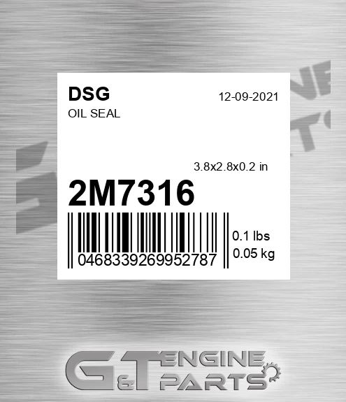 2M7316 Oil Seal