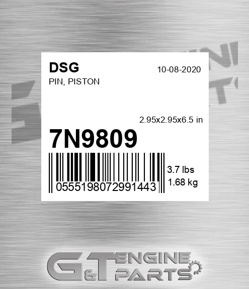 7N9809 Pin, Piston