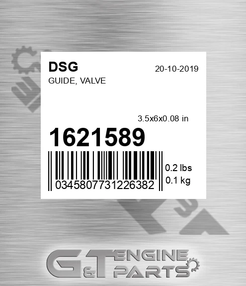 1621589 Guide, Valve