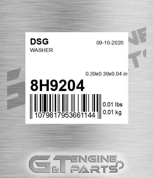 8H9204 Washer