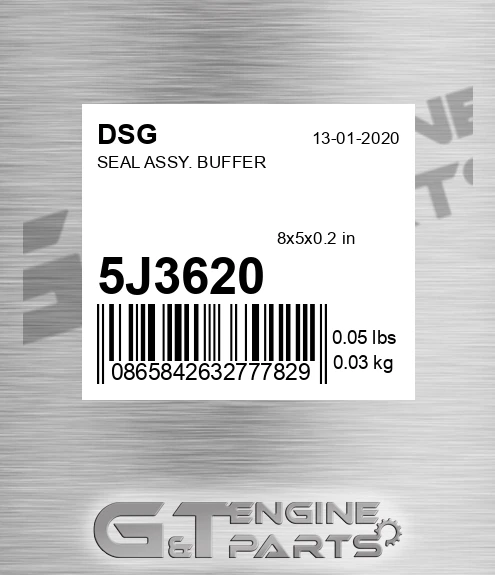 5J3620 Seal Assy. Buffer