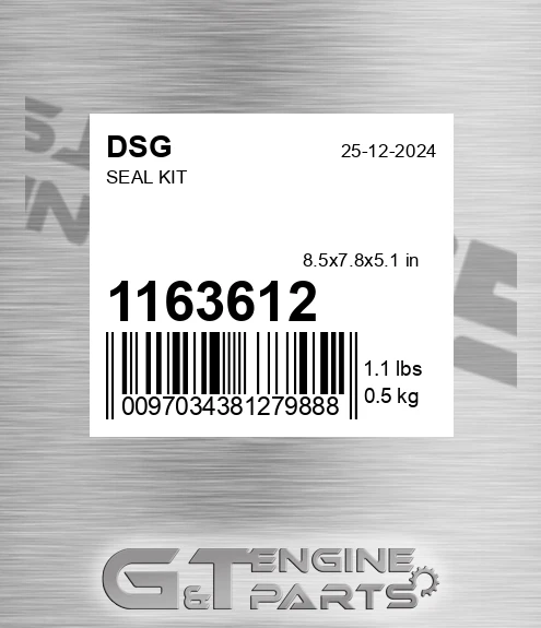 1163612 Seal Kit